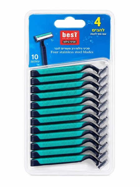 شفرات حلاقة Best Essentials – 10 شفرات