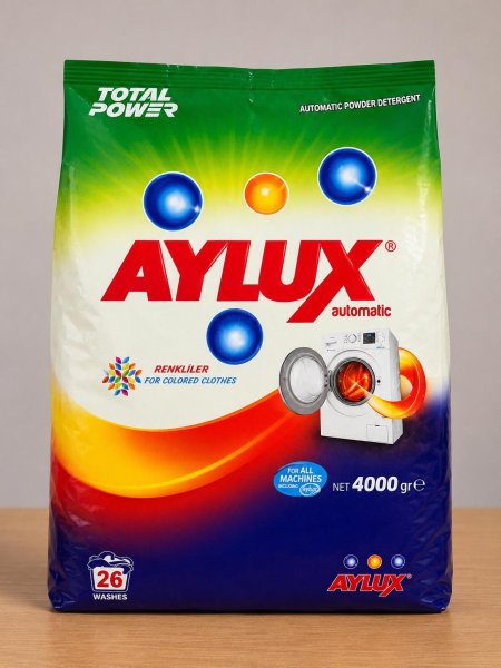 مسحوق غسيل أيلوكس (AYLUX) 4 كيلو