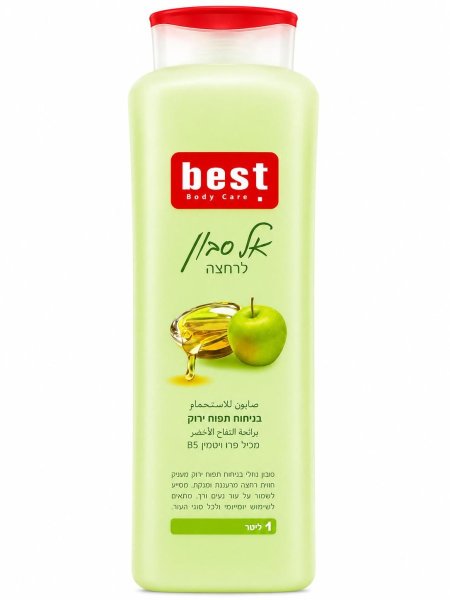 صابون استحمام Best  بالتفاح الأخضر – 1 لتر