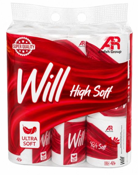 ورق تواليت Will High Soft