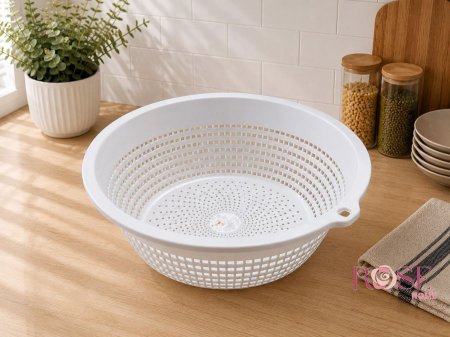 مصفاة وخلاط خضار وفواكه دائري – حجم كبير