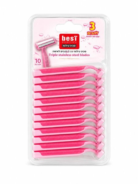 شفرات حلاقة نسائية Best Essentials – 10 شفرات