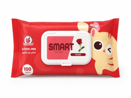 مناديل SMART المبللة – برائحة الورد