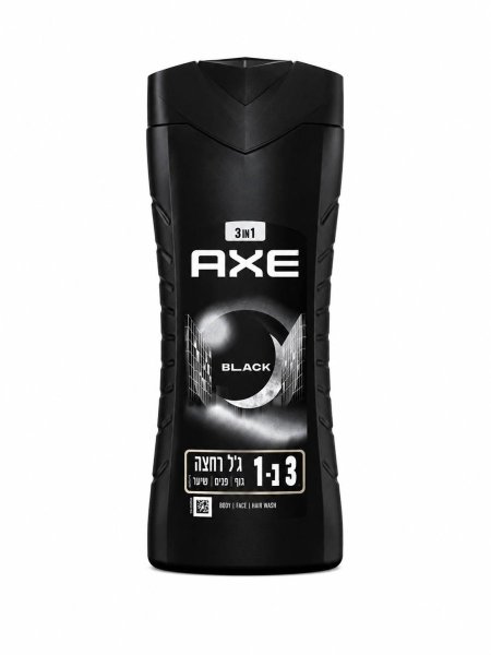 جل استحمام AXE Black 3 في 1 - للجسم والوجه والشعر