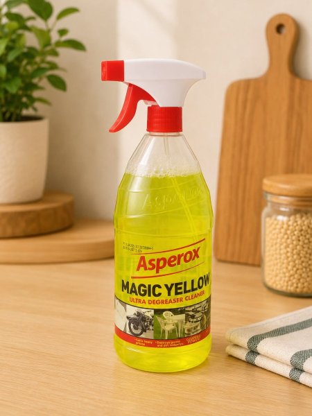 بخاخ مزيل الدهون أسبروكس – Magic Yellow