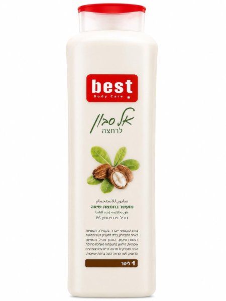 Best  – صابون استحمام بخلاصة الشيا – 1 لتر