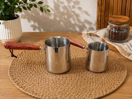 طقم ركوة قهوة تركية – حجمان