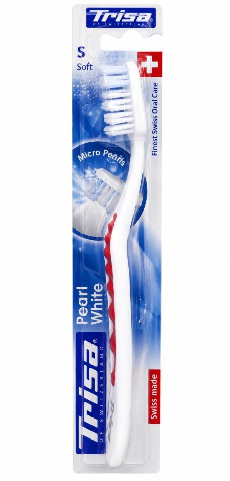 فرشاة أسنان تريزا بيرل وايت (Pearl White) – ناعمة