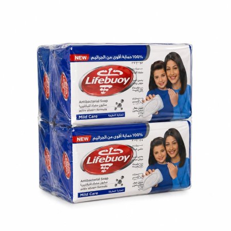 صابون لايفبوي للعناية اللطيفة (Mild Care) 4 قطع