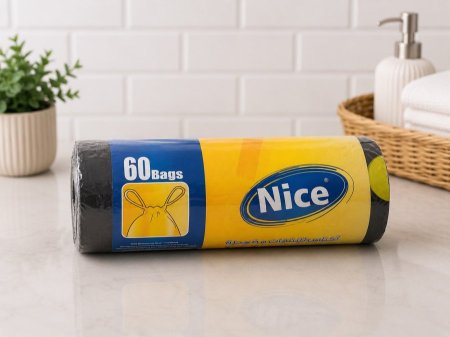 أكياس نفايات نايس برباط – 60 كيس