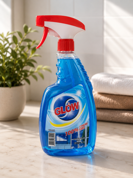 منظف زجاج GLOW بخاخ بسعة 750 مل