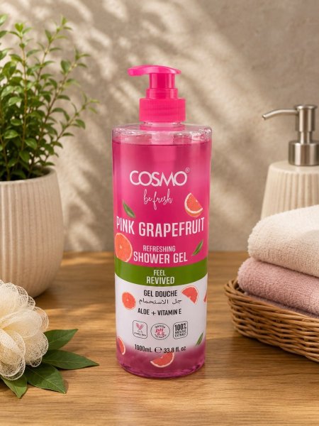 جل الاستحمام COSMO Pink Grapefruit - برائحة الجريب فروت