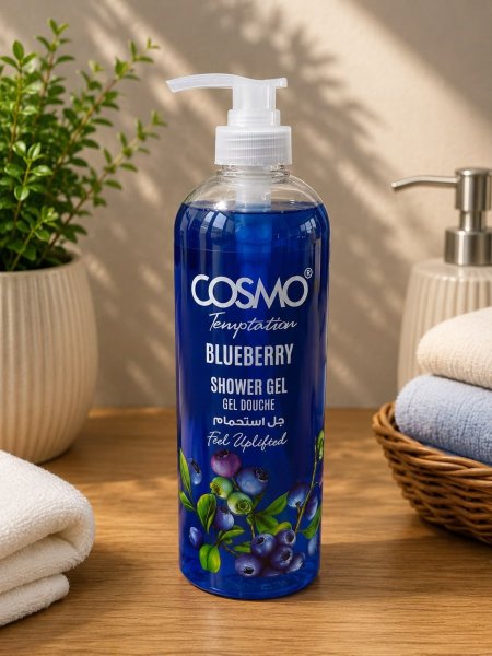 جل استحمام COSMO – توت أزرق (Blueberry) – 1000 مل