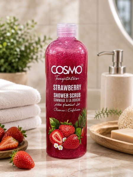 مقشر الاستحمام بالفراولة COSMO