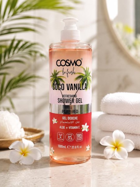 جل استحمام COSMO Coco Vanilla