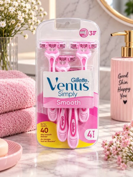 شفرة حلاقة نسائية Gillette Venus Simply Smooth