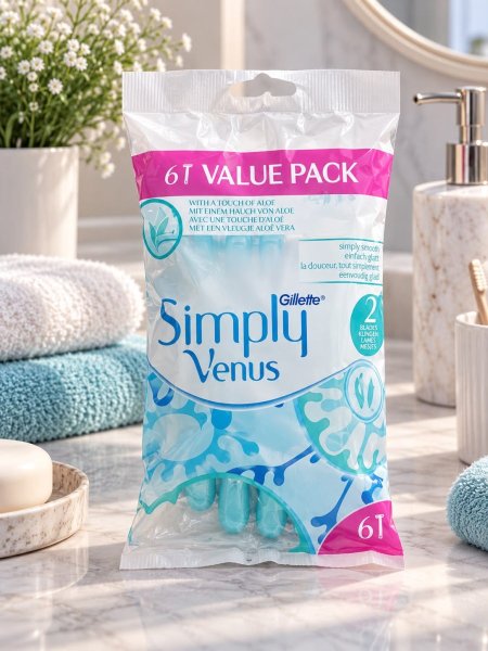 شفرات حلاقة نسائية Gillette Simply Venus
