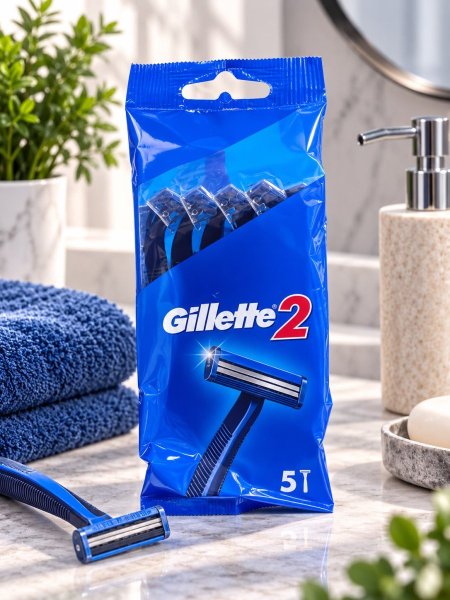 شفرات حلاقة رجالية Gillette 2،